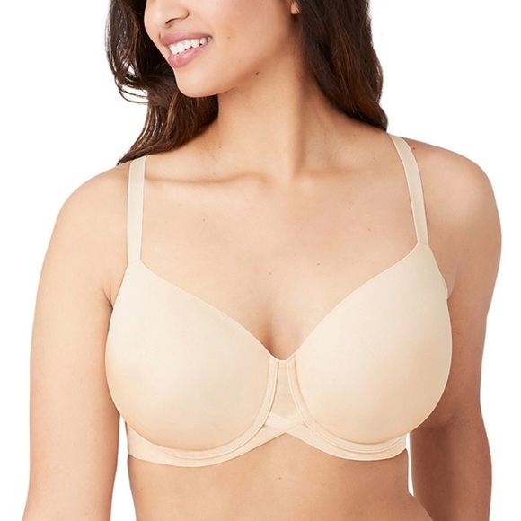 Wacoal Ultimate Side Smoother Underwire T-Shirt Bra Size 38C - Picture 1 of 8